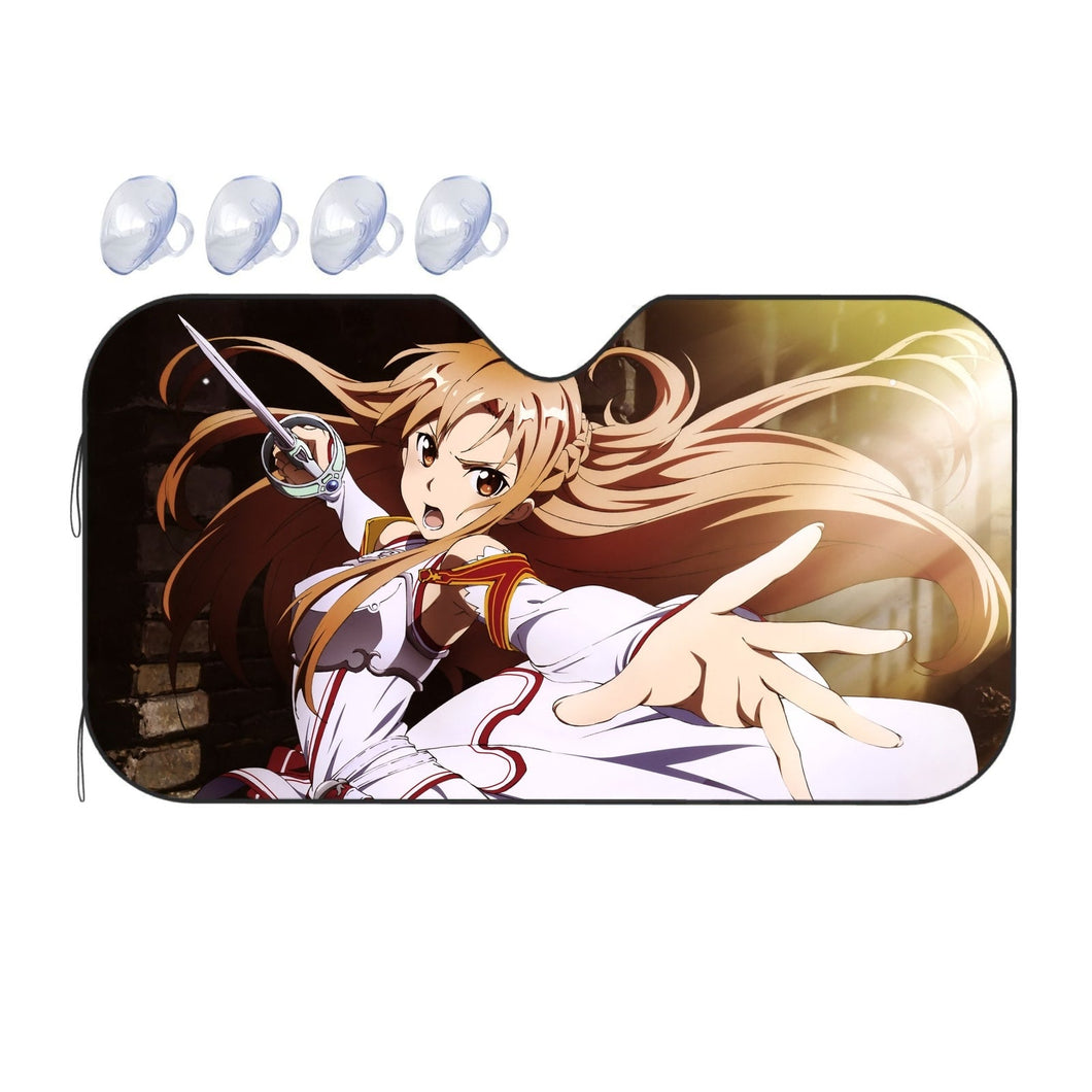 Asuna Yuuki Car Sunshade