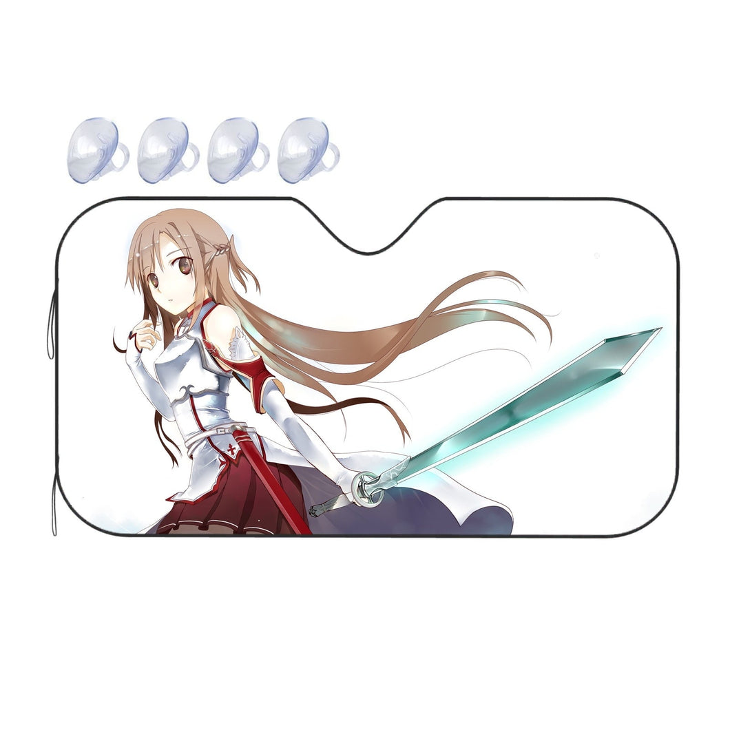 Asuna Yuuki Car Sunshade