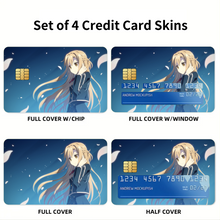 Load image into Gallery viewer, Asuna Yuuki Credit Card Skins (4-in-1 Pack)
