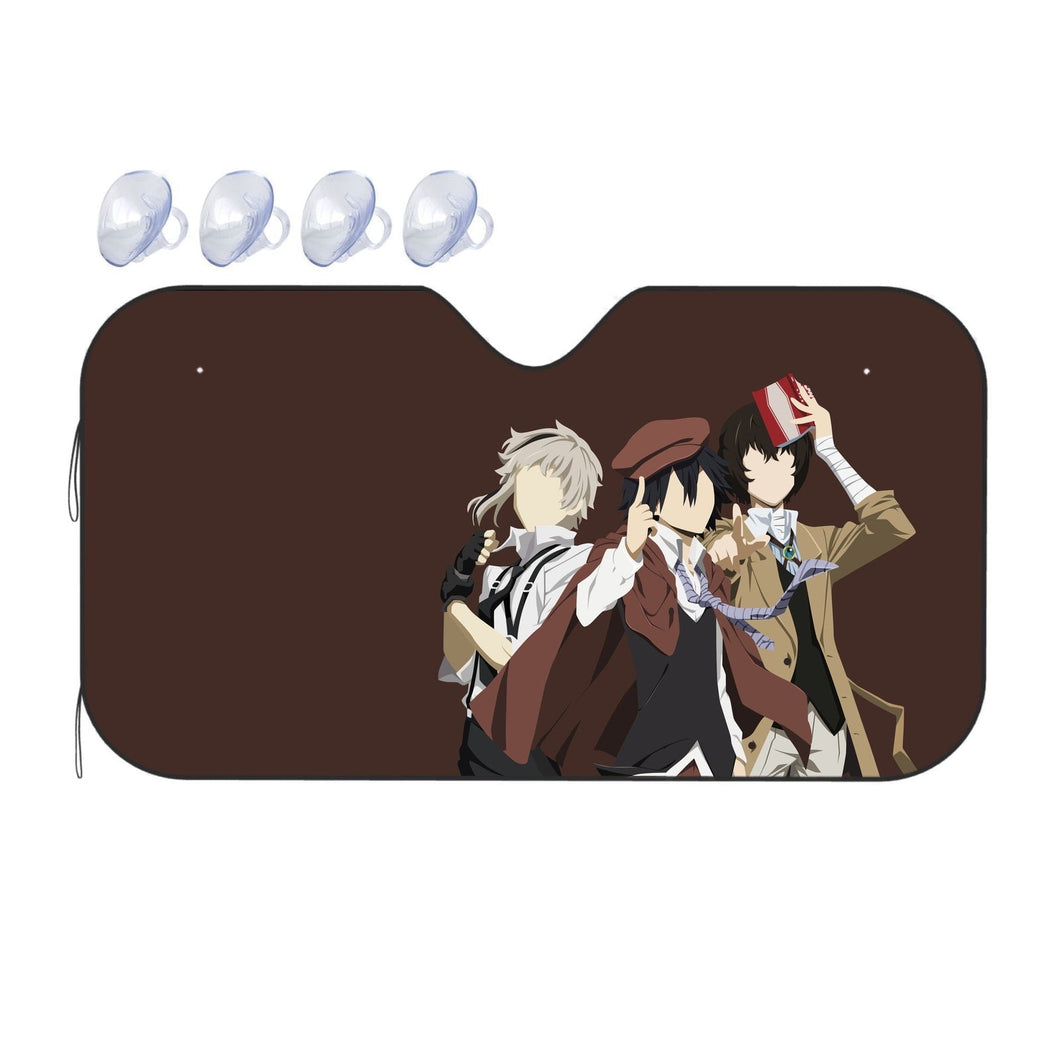 Atsushi - Ranpo - Dazai | Bungou Stray Dogs  Car Sunshade