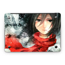 Load image into Gallery viewer, Attack of titan - Mikasa Macbook Skin
