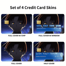 Load image into Gallery viewer, Ayanokouji Kiyotaka  Credit Card Skins (4-in-1 Pack)
