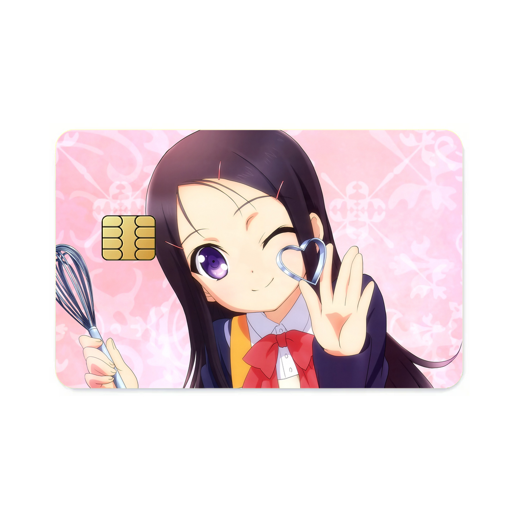 Ayumi Otosaka smilling  Credit Card Skins (4-in-1 Pack)