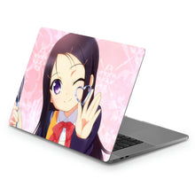 Load image into Gallery viewer, Ayumi Otosaka smilling  Macbook Skin
