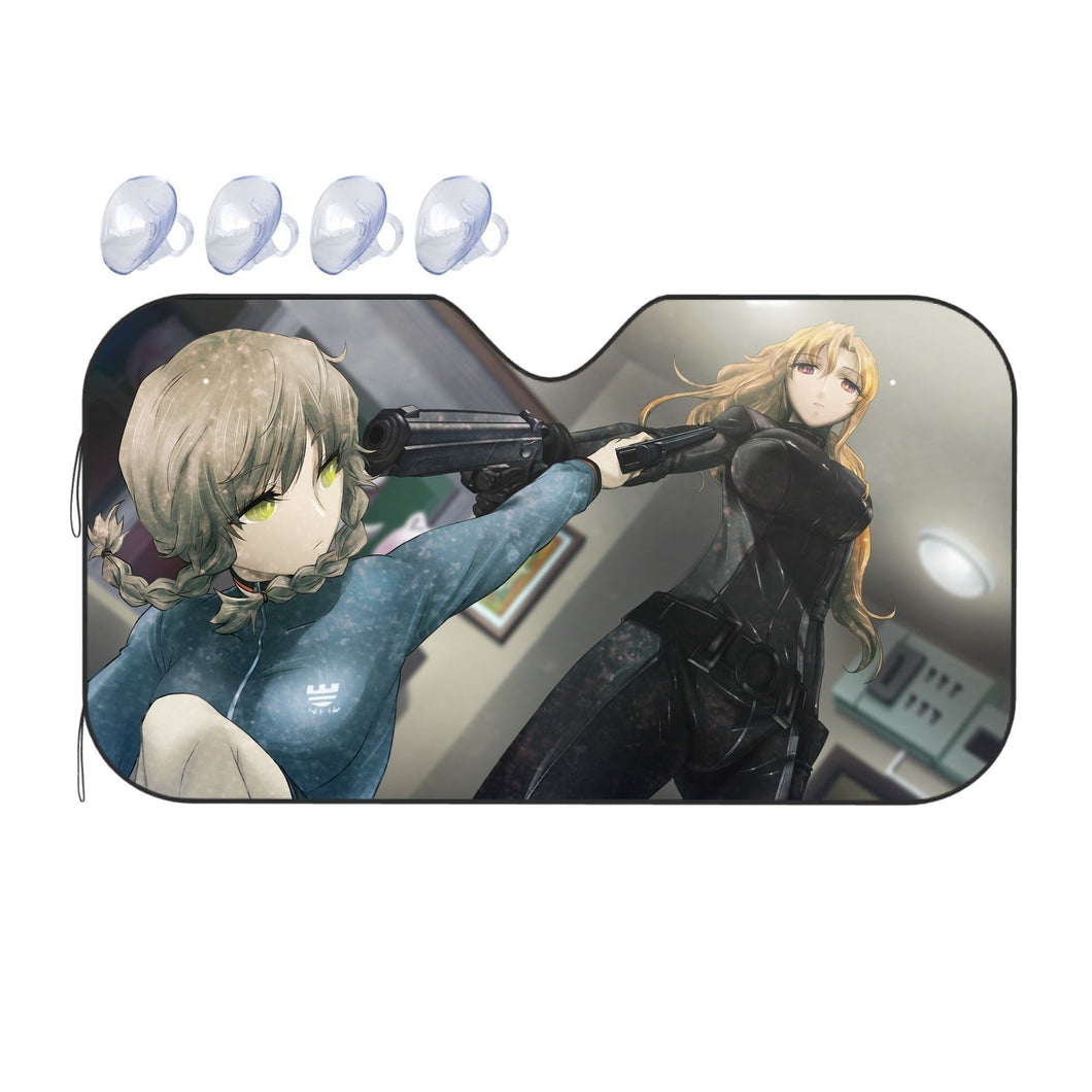 Badass Suzuha  Car Sunshade