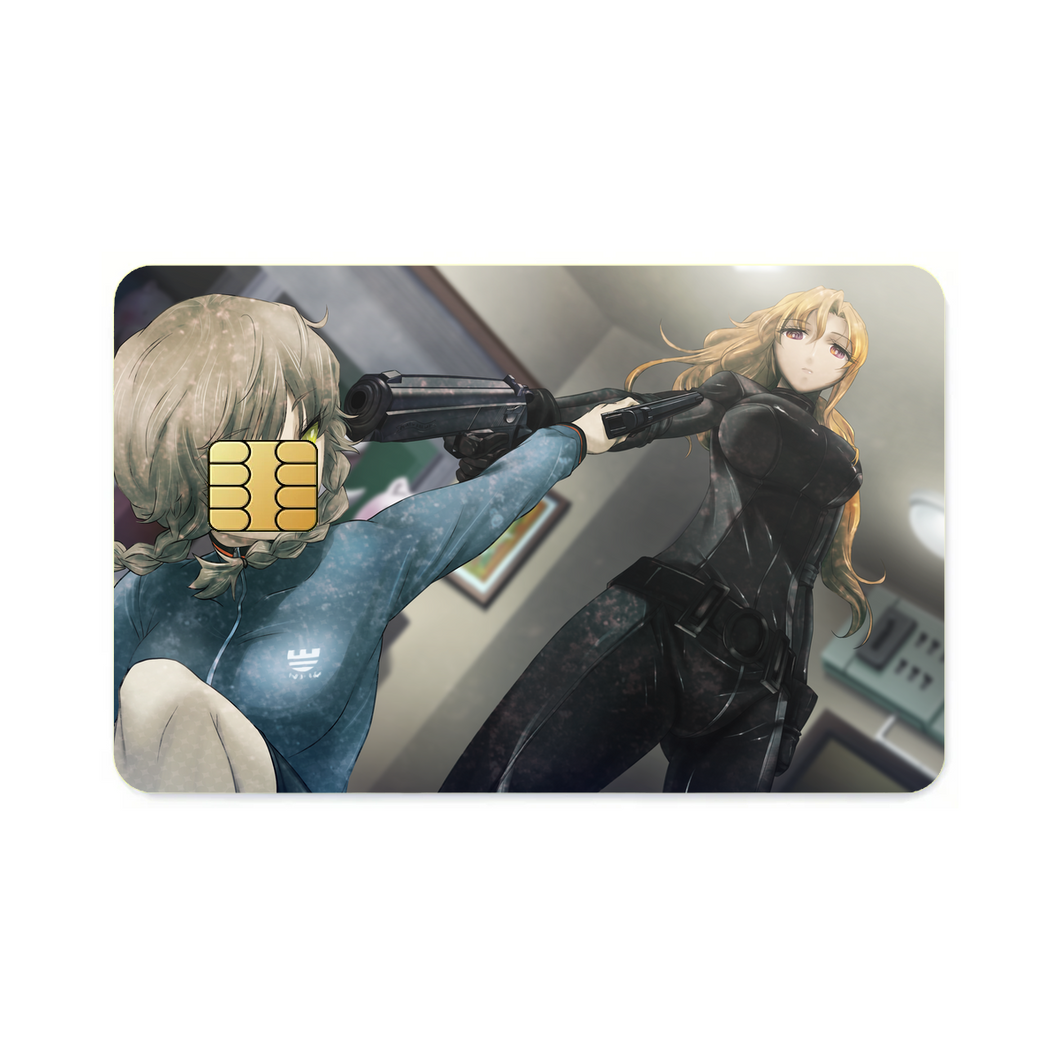 Badass Suzuha  Credit Card Skins (4-in-1 Pack)