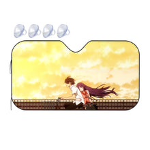 Load image into Gallery viewer, Bakemonogatari Bike Ride  Car Sunshade
