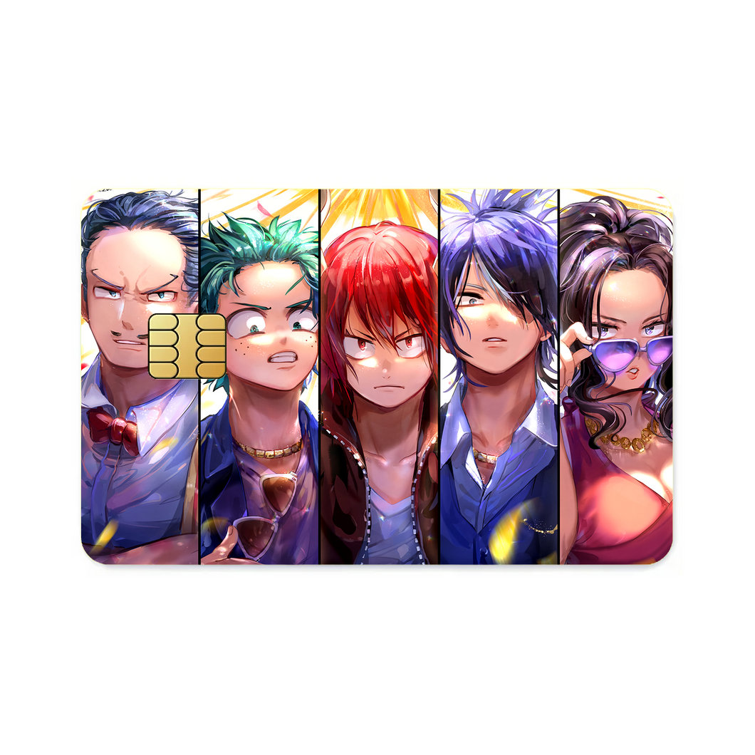 Bakugo Rescue Squad  Credit Card Skins (4-in-1 Pack)