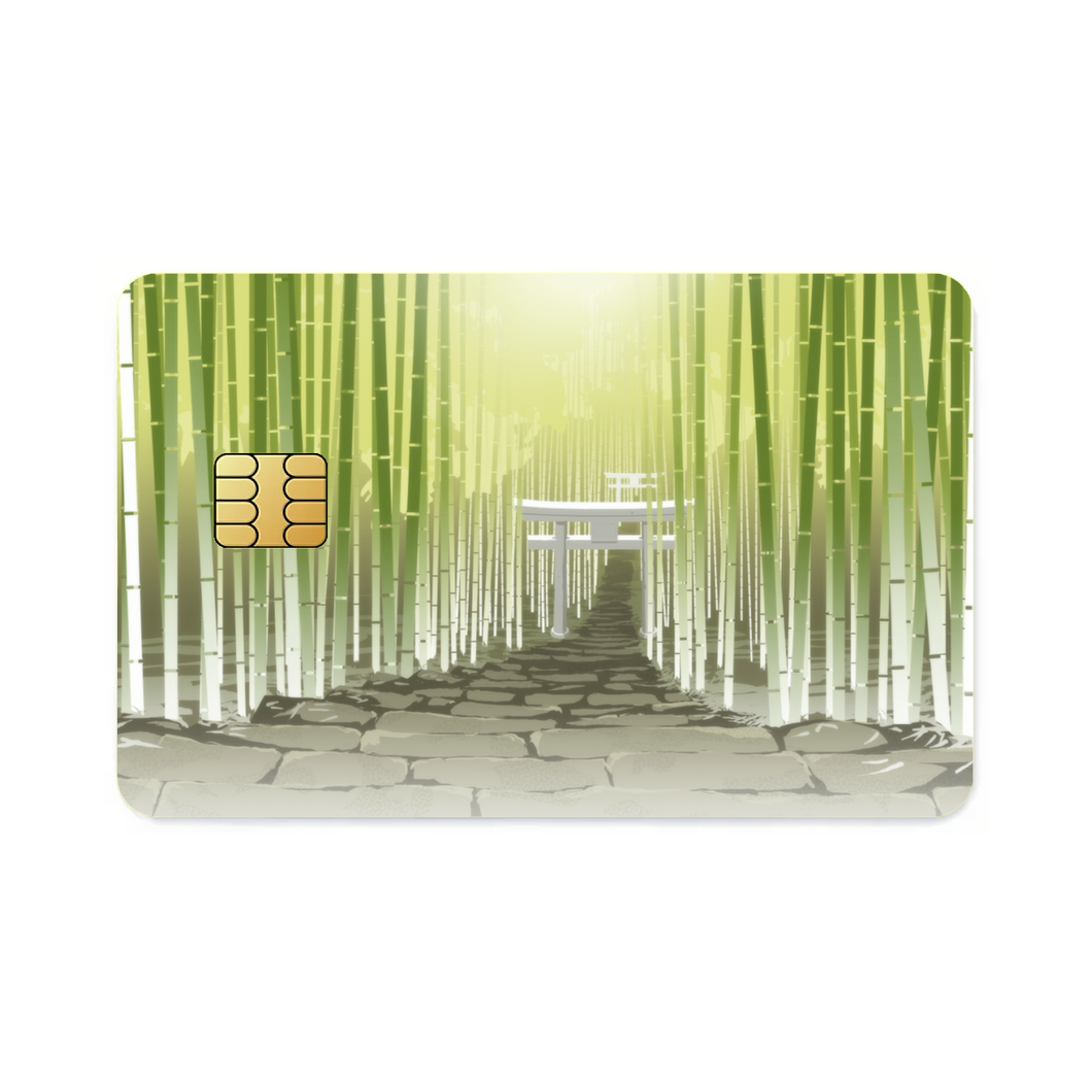 Bamboo Road Credit Card Skins (4-in-1 Pack)
