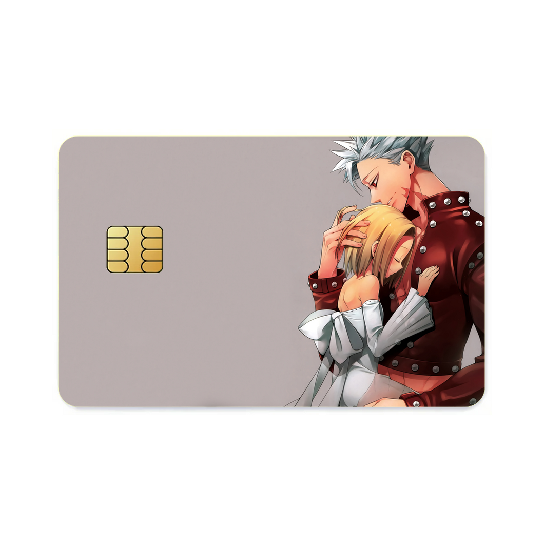 Ban and his Elaine  Credit Card Skins (4-in-1 Pack)