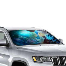 Load image into Gallery viewer, Ban and his precious Elaine  Car Sunshade
