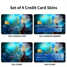 Load image into Gallery viewer, Ban and his precious Elaine  Credit Card Skins (4-in-1 Pack)

