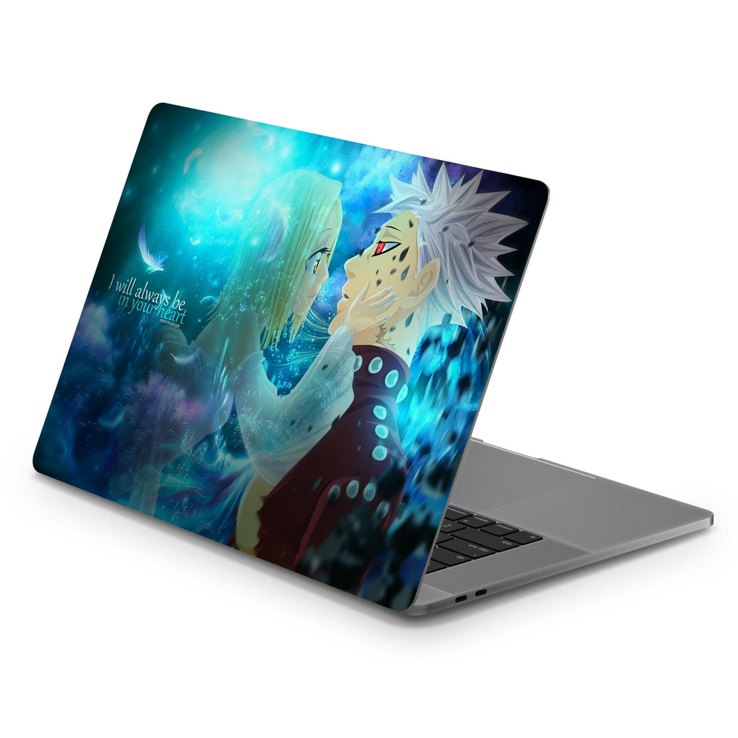 Ban and his precious Elaine  Macbook Skin