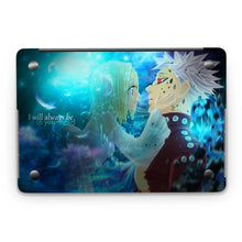 Load image into Gallery viewer, Ban and his precious Elaine  Macbook Skin
