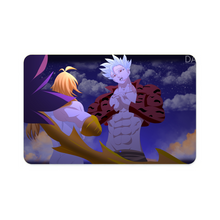 Load image into Gallery viewer, Ban Vs Meliodas ( Demon King)  Credit Card Skins (4-in-1 Pack)
