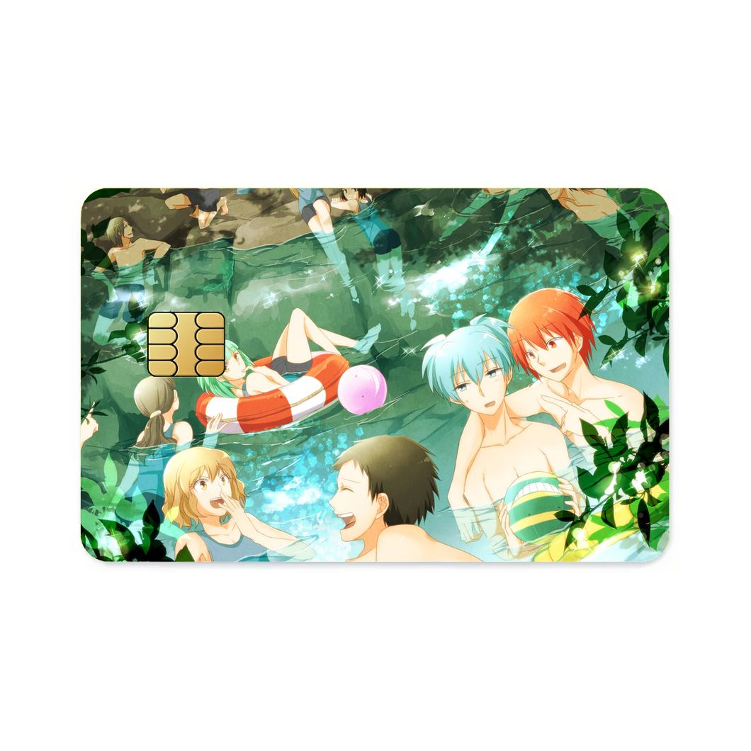 Bathing  Credit Card Skins (4-in-1 Pack)