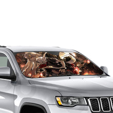 Load image into Gallery viewer, Battle  Car Sunshade
