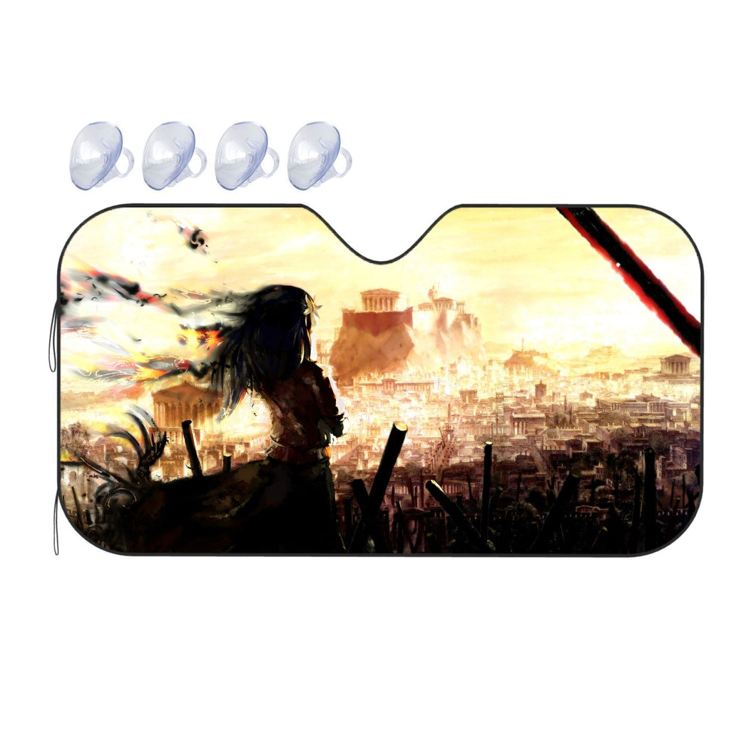 Battleground  Car Sunshade
