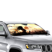 Load image into Gallery viewer, Battleground  Car Sunshade
