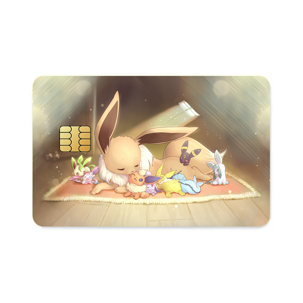 Beautiful family Credit Card Skins (4-in-1 Pack)