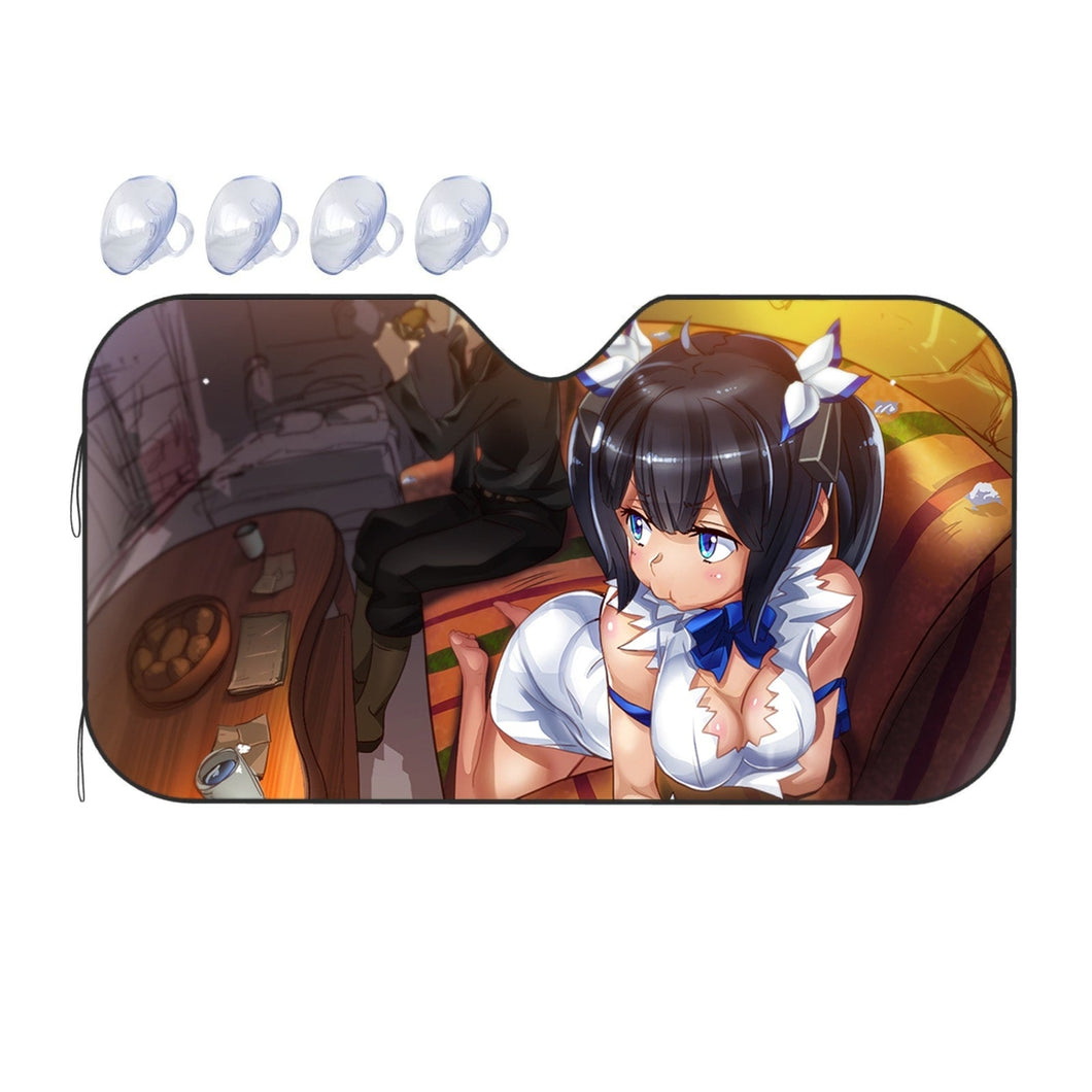 Bell and Hestia  Car Sunshade