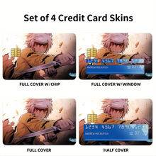 Load image into Gallery viewer, Bell Cranel  Credit Card Skins (4-in-1 Pack)
