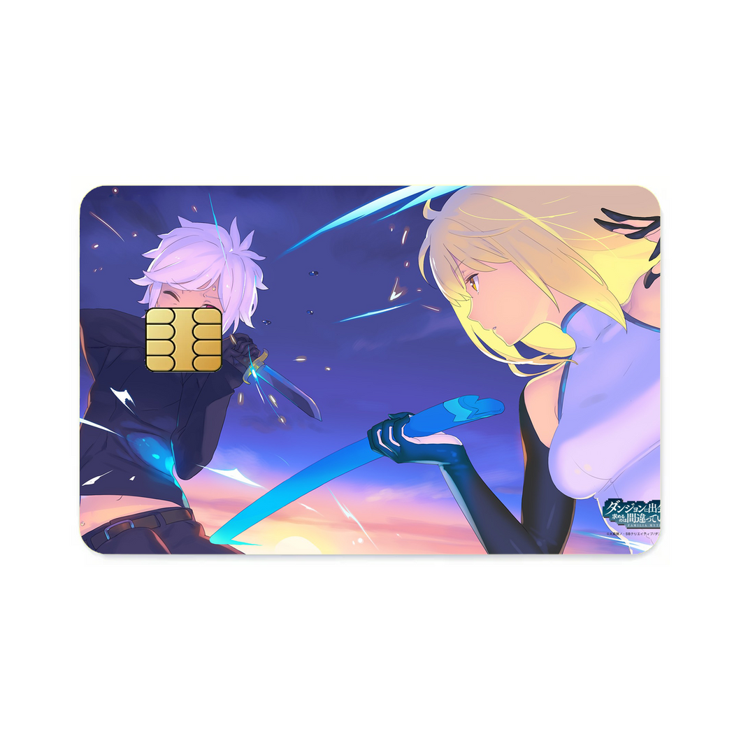 Bell Vs Aiz  Credit Card Skins (4-in-1 Pack)