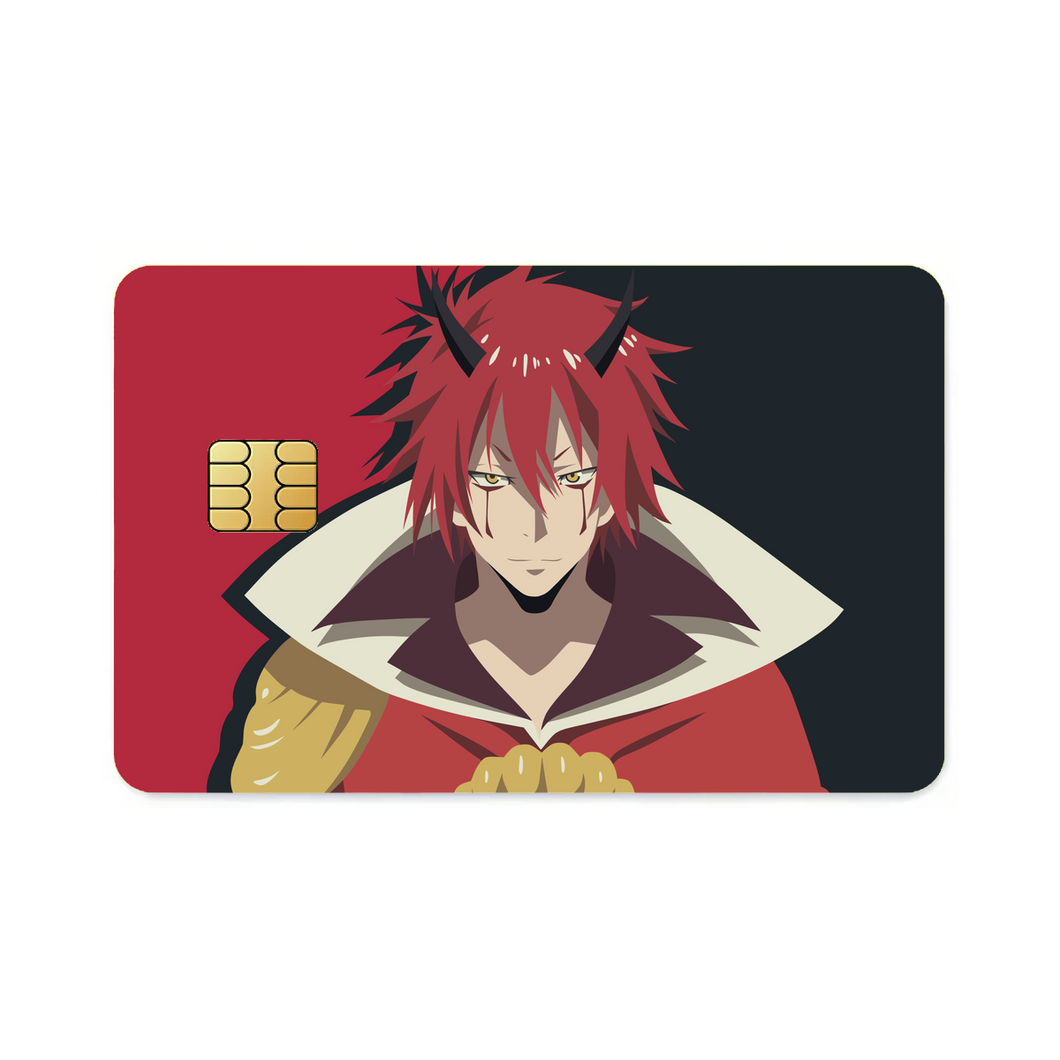 Benimaru - Tensei shitara Slime Datta Ken Minimalist  Credit Card Skins (4-in-1 Pack)