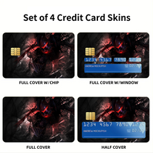 Load image into Gallery viewer, Berserker  Credit Card Skins (4-in-1 Pack)
