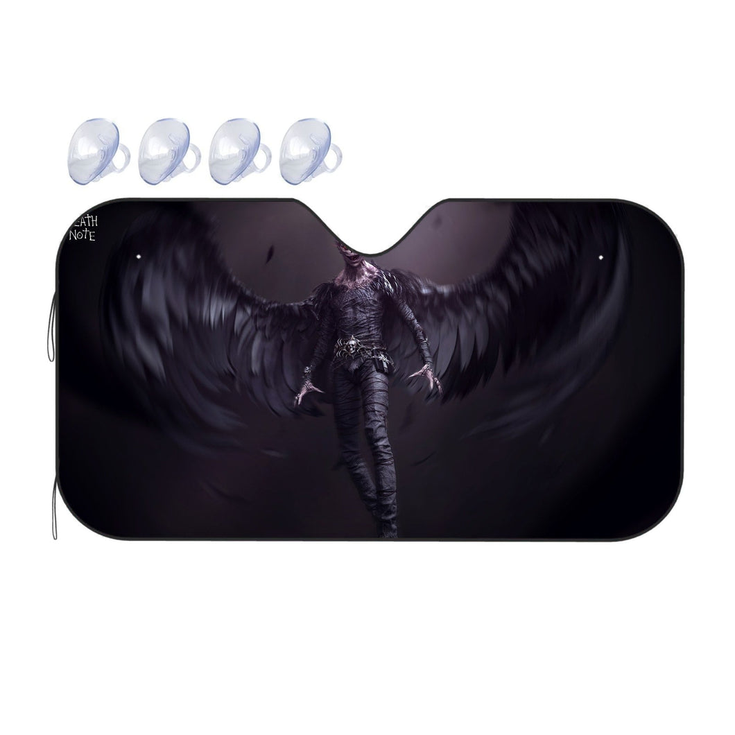 Black Angel  Car Sunshade