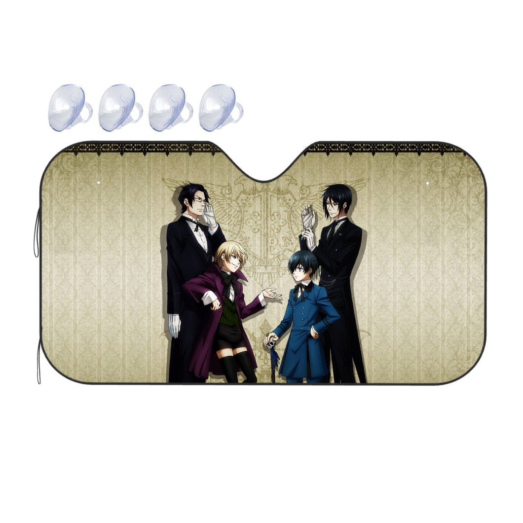 Black Butler  Car Sunshade