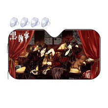 Load image into Gallery viewer, Black Butler  Car Sunshade
