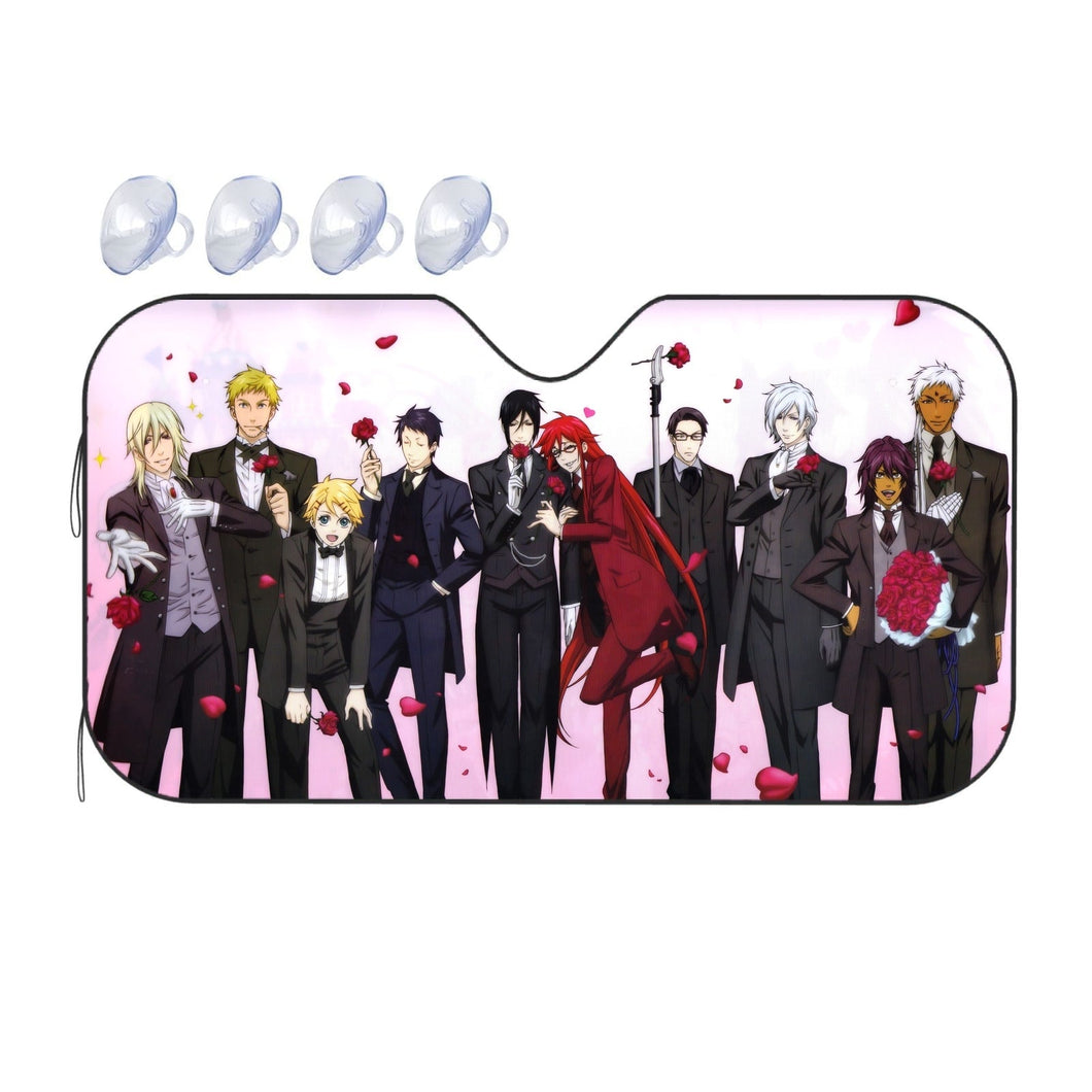 Black Butler  Car Sunshade
