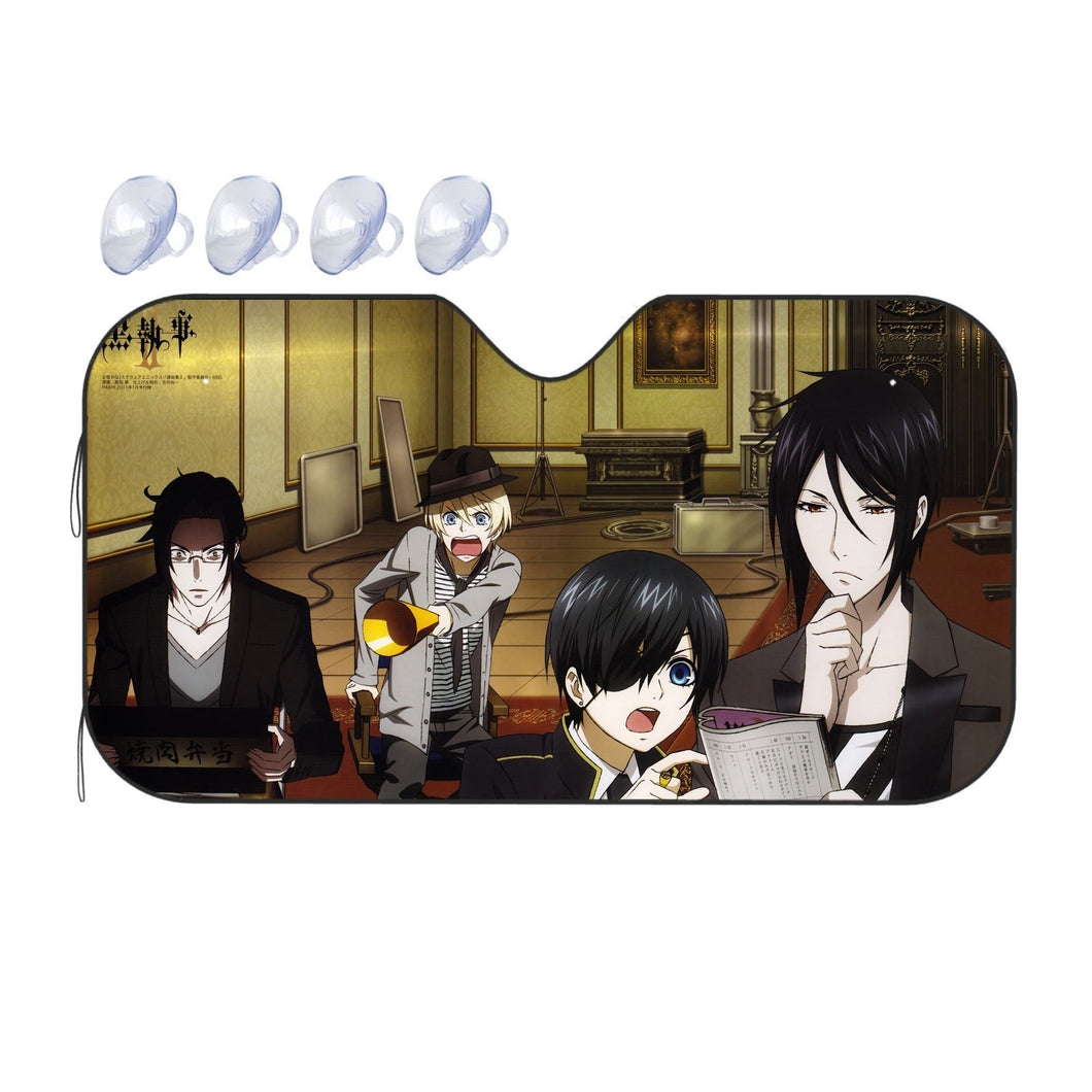 Black Butler  Car Sunshade