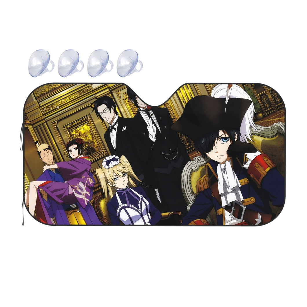 Black Butler  Car Sunshade