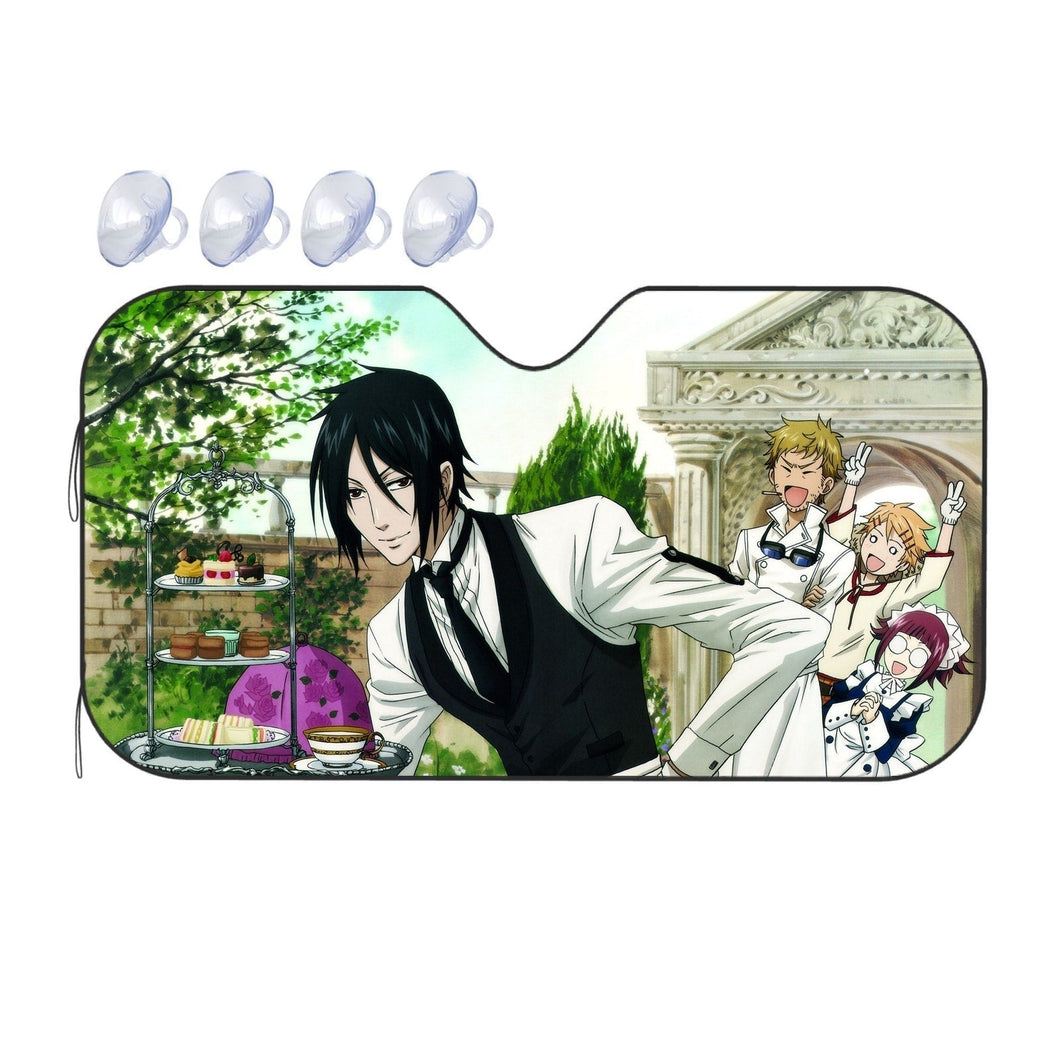 Black Butler  Car Sunshade