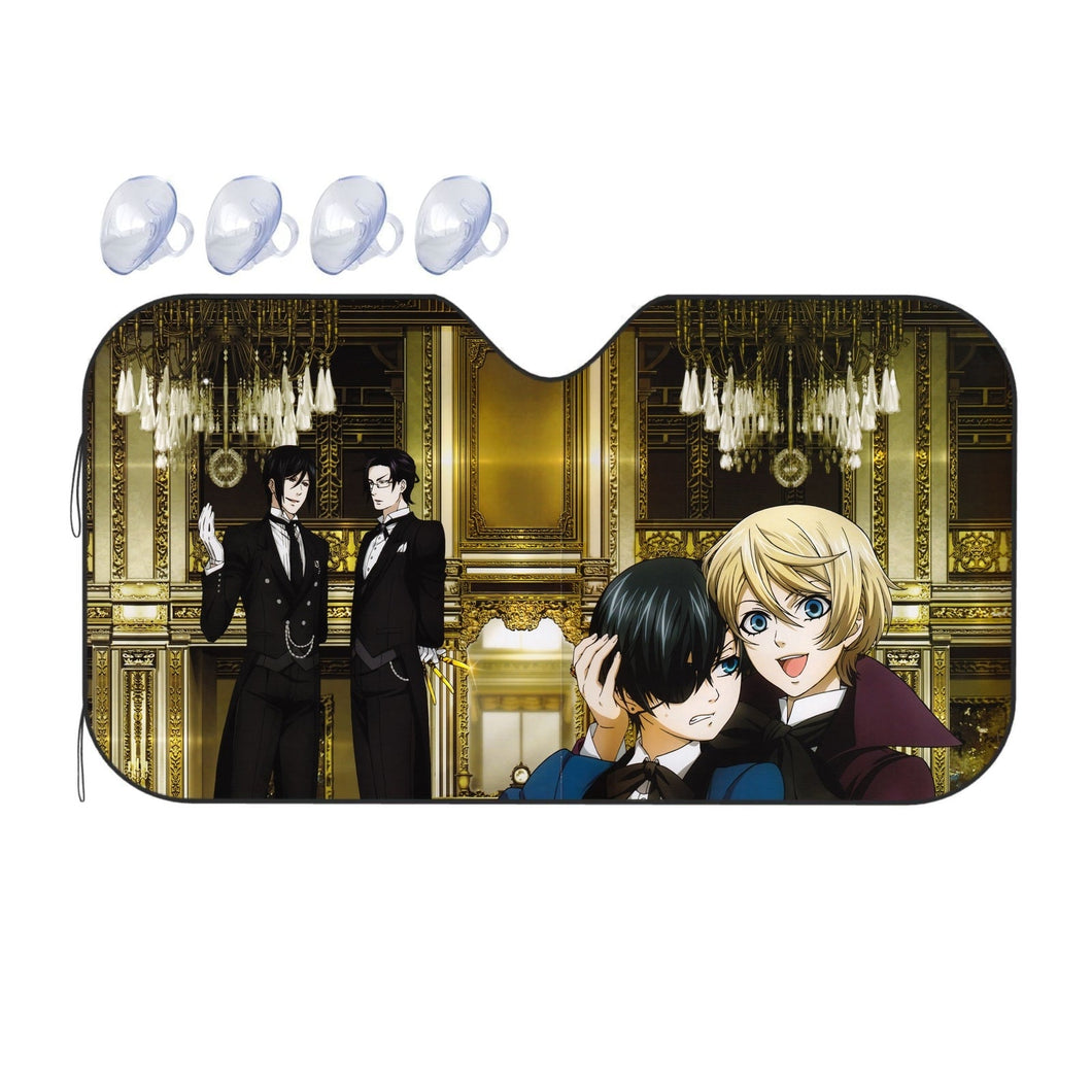 Black Butler  Car Sunshade