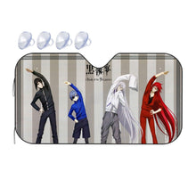 Load image into Gallery viewer, Black Butler  Car Sunshade
