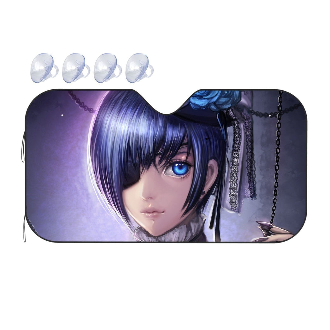 Black Butler  Car Sunshade