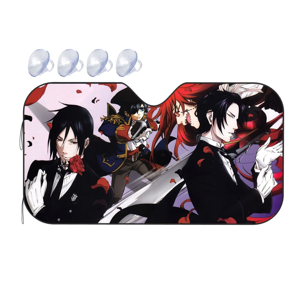 Black Butler  Car Sunshade
