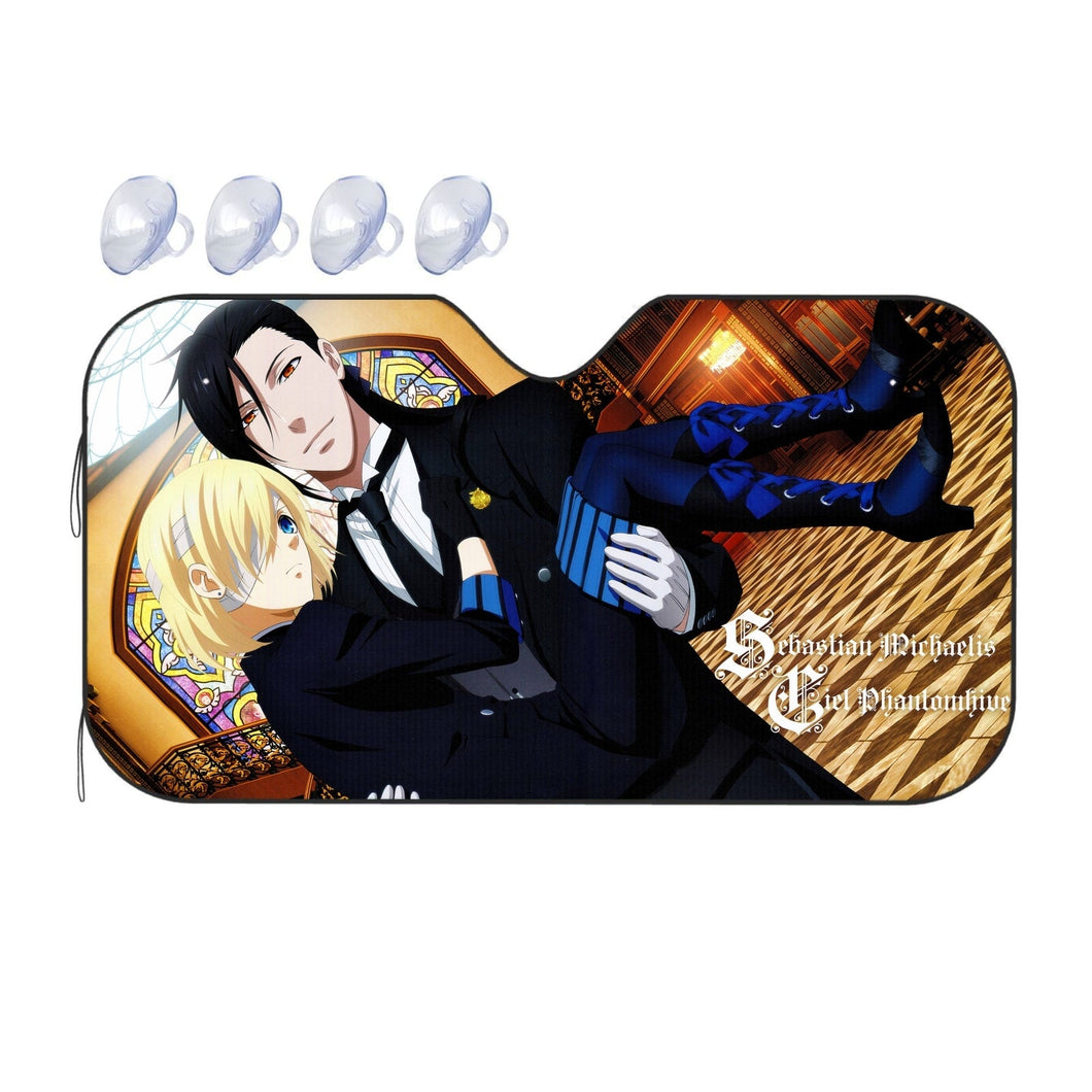 Black Butler  Car Sunshade