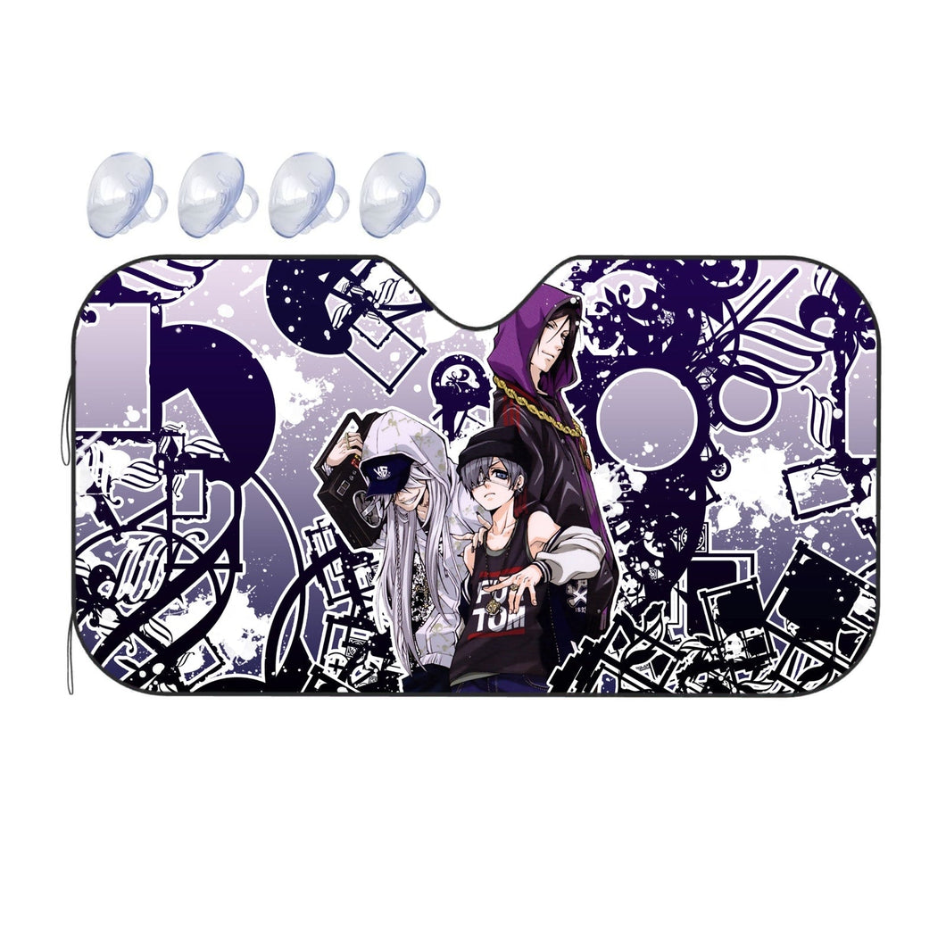 Black Butler  Car Sunshade