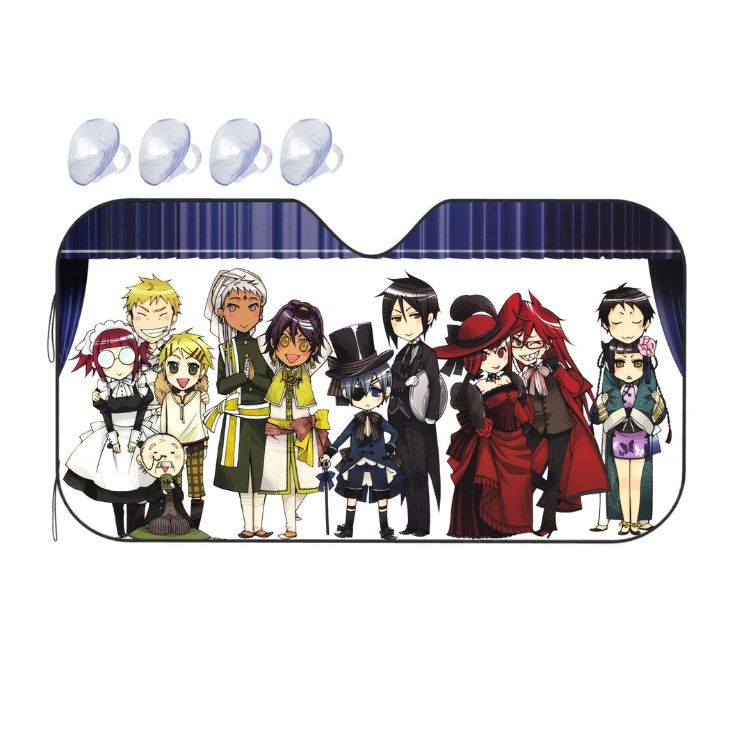Black Butler  Car Sunshade