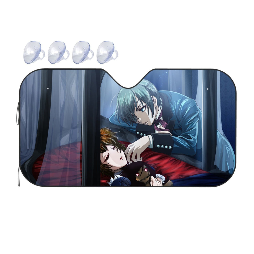 Black Butler  Car Sunshade