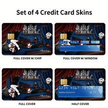 Load image into Gallery viewer, Black Butler  Credit Card Skins (4-in-1 Pack)
