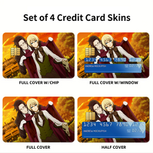 Load image into Gallery viewer, Black Butler  Credit Card Skins (4-in-1 Pack)
