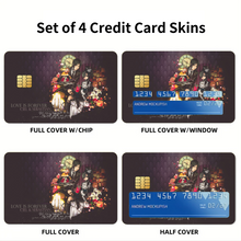 Load image into Gallery viewer, Black Butler  Credit Card Skins (4-in-1 Pack)

