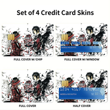 Load image into Gallery viewer, Black Butler  Credit Card Skins (4-in-1 Pack)

