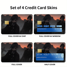 Load image into Gallery viewer, Black Butler  Credit Card Skins (4-in-1 Pack)
