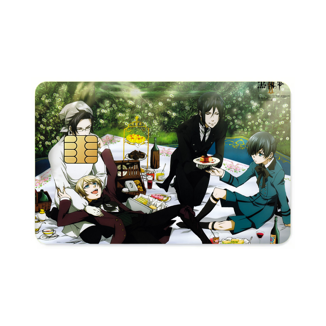 Black Butler  Credit Card Skins (4-in-1 Pack)